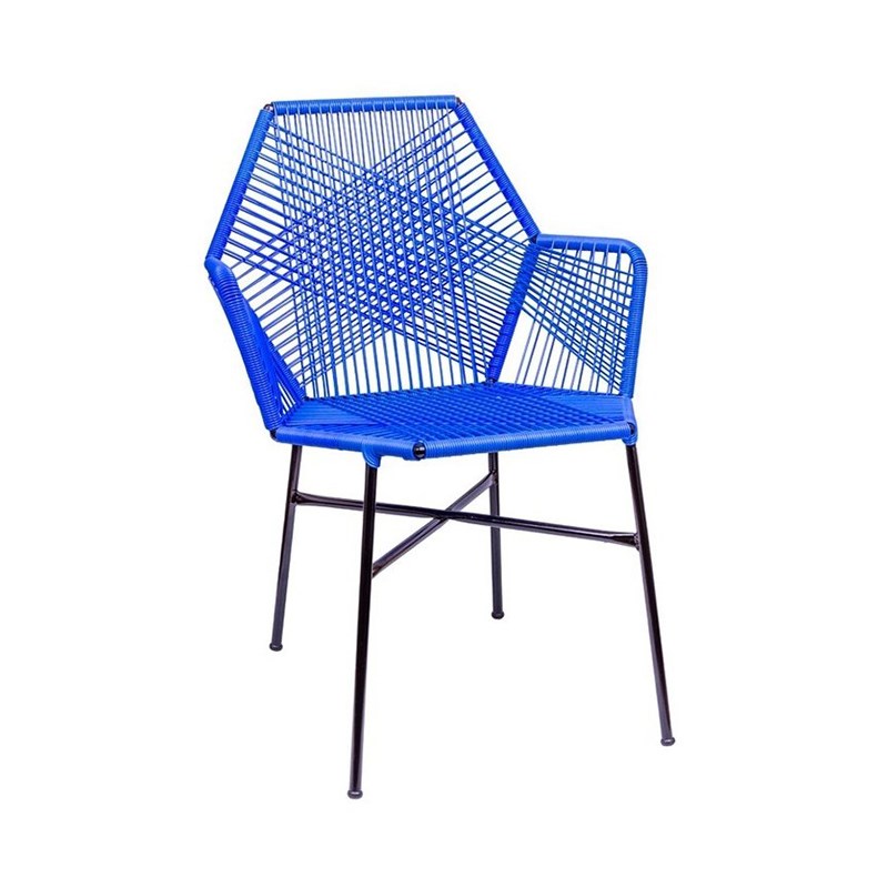Cadeira Morelo em Fibra Sintética - Bic Blue