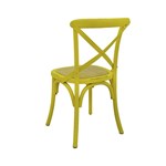 Cadeira Odense em Madeira Maciça - Amarelo