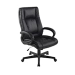 Cadeira Office Baza C/ Base em Nylon - Preto