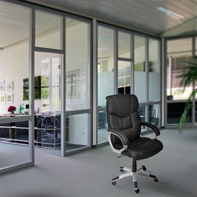 Cadeira Office Belmonte C/Revestimento PU