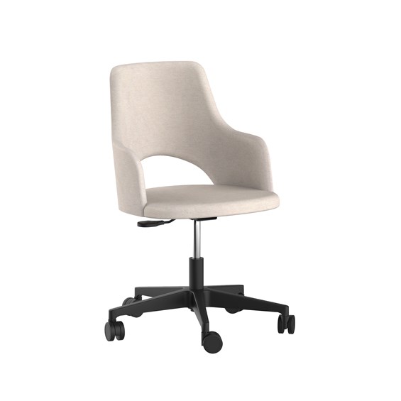 Cadeira Office Violet C/ Braços e Base Nylon