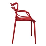Cadeira Paradise Em Polipropileno - Vermelho