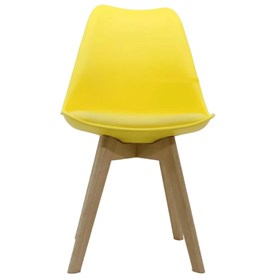 Cadeira Saarinen Leda em Polipropileno - Amarelo