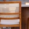 Cadeira Teerã Em Madeira Maciça E Palha - Freijó