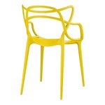 Cadeira Victoria em Polipropileno - Amarelo
