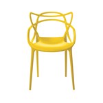 Cadeira Victoria em Polipropileno - Amarelo