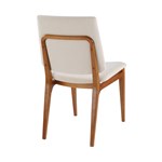 Cadeira Villarreal Em Madeira Maciça - Branco