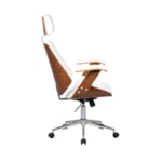 Cadeira Westmont Presidente C/ Base Cromada - Branco