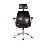 Cadeira Westmont Presidente C/ Base Cromada - Preto