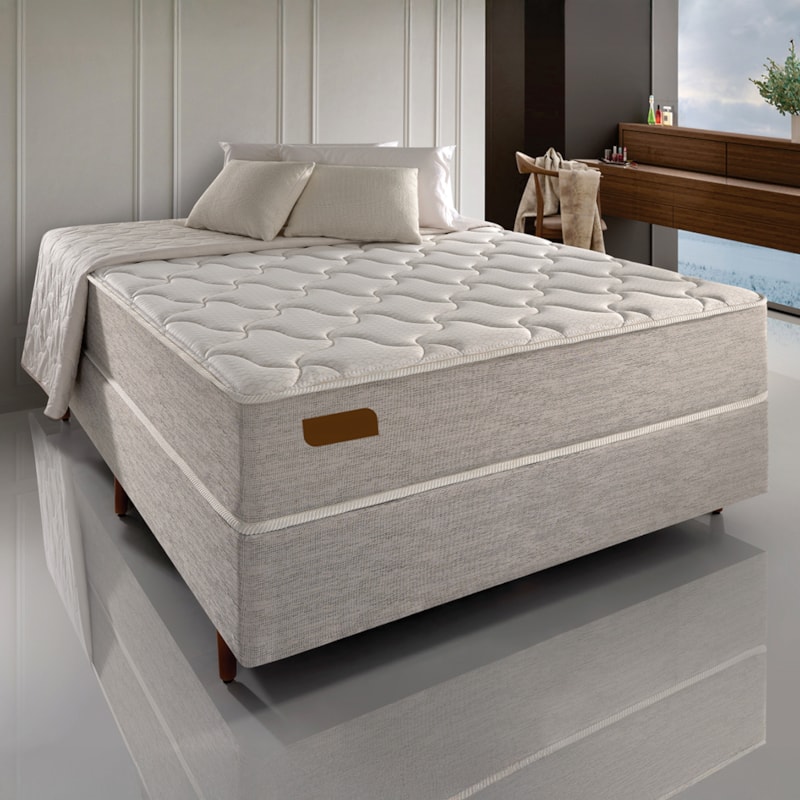 Cama Box Casal Engelberg Sem Colchão