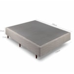 Cama Box Casal Engelberg Sem Colchão