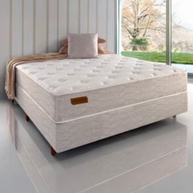Cama Box Com Colchão De Casal Engelberg Soft