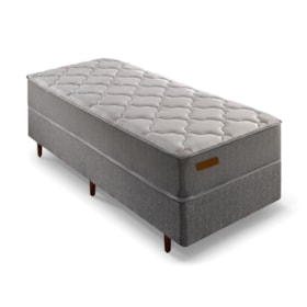 Cama Box Com Colchão De Solteiro Engelberg Extra-Firme