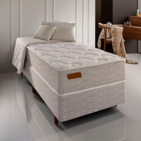 Cama Box Com Colchão De Solteiro Engelberg Firme