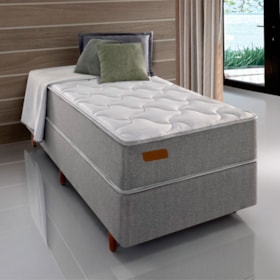 Cama Box Com Colchão De Solteiro Engelberg Standard