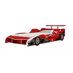 Cama Infantil Racer 90CM Vermelho