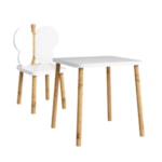 Conjunto 1 Mesa 4 Cadeiras Infantil Izumi