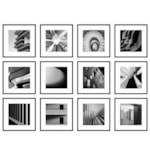 Conjunto 12 Quadros Decorativos 35x35cm Monde Urbain