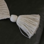 Conjunto 2 Almofadas E Manta Em Tricot Japão