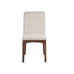 Conjunto 2 Cadeiras Olive Com Pés Em Madeira Maciça - Natural E Linked 200 02