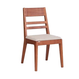 Conjunto 2 Cadeiras Saravia Em Madeira Maciça