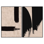 Conjunto 2 Quadros Decorativos Buzoku