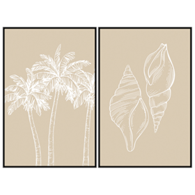 Conjunto 2 Quadros Decorativos Dimenge