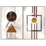 Conjunto 2 Quadros Decorativos Harmony