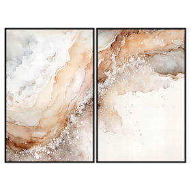 Conjunto 2 Quadros Decorativos La Nacre
