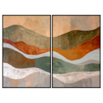 Conjunto 2 Quadros Decorativos Nami