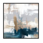 Conjunto 2 Quadros Decorativos Quadrados Gèu Blau