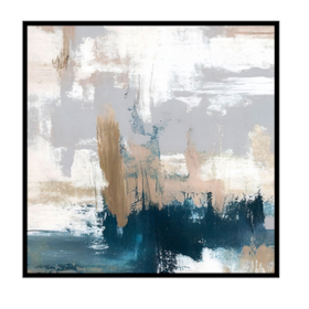 Conjunto 2 Quadros Decorativos Quadrados Gèu Blau
