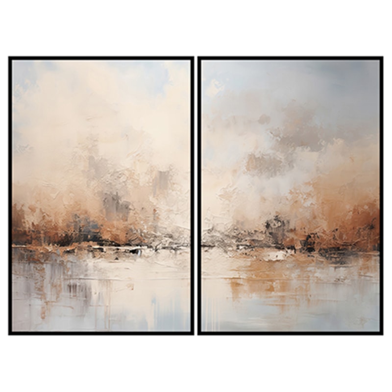 Conjunto 2 Quadros Decorativos Répartition