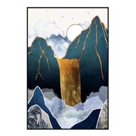 Conjunto 2 Quadros Decorativos Waterfall