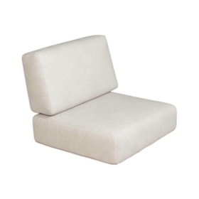Conjunto Estofado Toscana Poltrona Duna Cru Tramontina