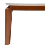 Conjunto Sala De Jantar Mesa Lauren 180cm E 6 Cadeiras Saga Linho