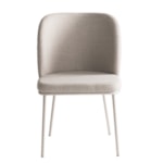 Conjunto Sala De Jantar Mesa Redonda Parcelle 120cm E 4 Cadeiras Florence