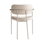 Conjunto Sala De Jantar Mesa Redonda Parcelle Laminada 140cm Com 5 Cadeiras Legir