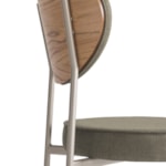 Conjunto Sala De Jantar Mesa Redonda Parcelle Laminada 140cm Com 6 Cadeiras Denver