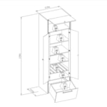 Cozinha Modulada Palas 4 Peças