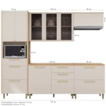 Cozinha Modulada Palas 5 Peças