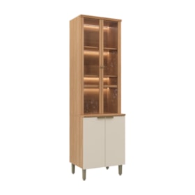 Cristaleira 4 Portas 65cm Amajari