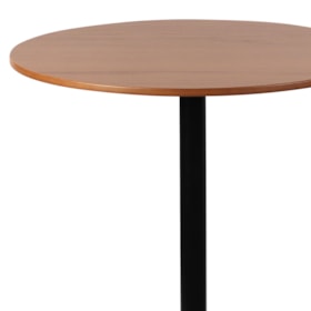 Mesa Bistrô Orb Em Aço Carbono