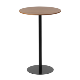 Mesa Bistrô Orb Em Aço Carbono