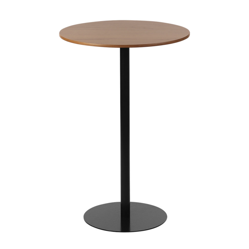 Mesa Bistrô Orb Em Aço Carbono