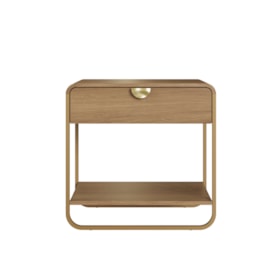 Mesa De Cabeceira Luna 1 Gaveta
