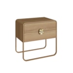 Mesa De Cabeceira Luna 2 Gavetas