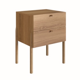 Mesa De Cabeceira Oslo Light 2 Gavetas