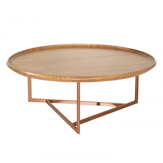 Mesa De Centro Baixa Avia Cinamomo Em Madeira Macica Moveis Gruber