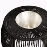 Mesa De Centro Com Champanheira Pitinga Em Corda Náutica